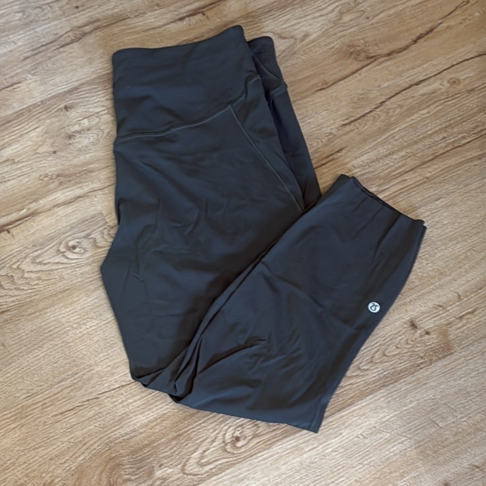 Lululemon Base Pace High-Rise Crop 23" - Rainforest Green